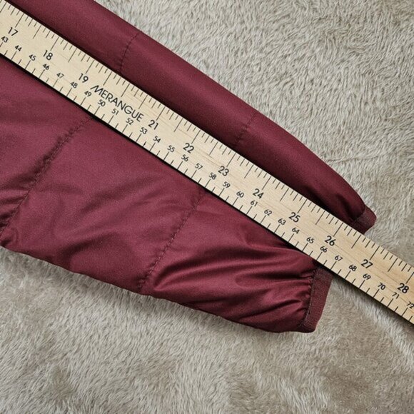 L.L. Bean Womens Mountain Classic Puffer Jacket Colorblock Blue White Red Size L - Picture 5 of 10